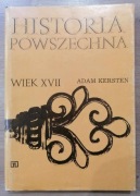 Historia powszechna XVII wiek Adam Kersten