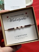 Bransoletka na prezent dla niej kobiety dziewczyny na walentynki handmade