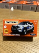 MATCHBOX - MATTEL - 2023 FORD POLICE INTERCEPTOR - NUMER 36 / 100 - ZOBACZ 
