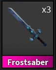 Frostsaber Murder Mystery 2 MM2 Roblox