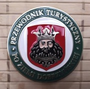 ODZNAKA PRZEWODNIK ZIEMIA DOBRZYŃSKA BLACHA 50 MM