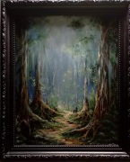 Obraz ręcznie malowany 40/30 cm. Oprawiony 