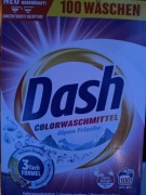 Proszek Dash, przywieziony prosto z Bawarii, Oryginalny, niemiecki.100 prań