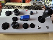 Prawo ręczny Joystick arkadowy do komputera Atari z wiosełkami  i 3fajerami