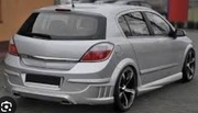 Opel Astra III HB 5D listwa nakładka zderzaka tył