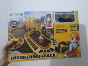 Tor wyścigowy z autkami inżynier dla chłopca