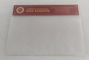 Folia na banknoty z certyfikatem autentyczności!!!