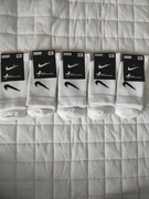 5 par skarpet nike białe rozmiar 36-40 