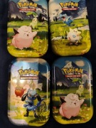 Zestaw Pokemon TCG Tin ponad 210 kart + Legendy!