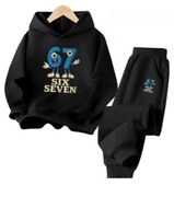 BLUZA SPODNIE ZESTAW DZIECIĘCY 67 SIX SEVEN SZEŚĆ SIEDEM ROBLOX