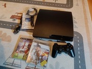 Konsola Sony PlayStation 3 Slim CECH-3003B 320GB - Zestaw