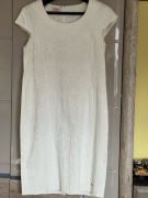 Sukienka śmietankowa roz 48 