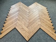 Podłoga Drewniana Parkiet Warstwowy Jodelka Dąb 15x90x600 kolor Rzeszów