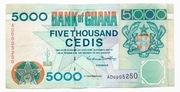 Ghana 5000 cedi 1997 P.34
