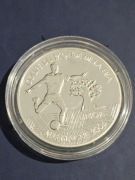 Sprzedam srebrną monetę ze zdjęcia MŚ FIFA Niemcy 2006r