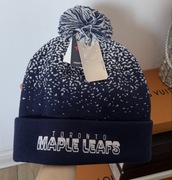Toronto Maple Leafs czapka zimowa z pomponem