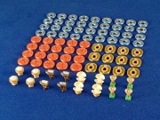 Biały Zamek + Macha + Duel Zestaw znaczników 3D - wyprzedaż!