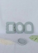 Zestaw 3 mini ramek na zdjęcia, Home Decor  Boho Minimalizm