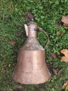 Stary dzban miedziany XIX wiek, ręcznie kuty