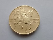 Czechy 20 koron 2017