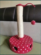 Elegancki nowy Drapak stojący + zabawka dla kota Trixie 2 in 1