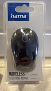 Bezprzewodowa mysz optyczna Hama  1200 DPI USB + Gratis słuchawki Play 