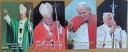 Zestaw 5 KART TELEFONICZNYCH TP S.A. z JANA PAWŁA II