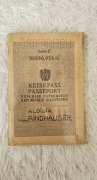 Paszport austriacki z czasów PRL