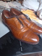 ALLEN EDMONDS luksusowe buty męskie skóra naturalna 50 EUR model strand