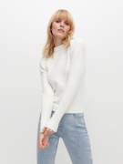 Reserved sweter z bufkami S