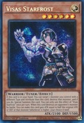 Visas Starfrost MP23-EN064 Prismatic Secret Rare yu gi oh karty