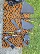 Astra h poduszka boczna, linka, zapinki, pas, napinacz