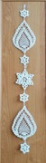 ZAWIESZKA OZDOBA OKIENNA ŚCIENNE 86 CM