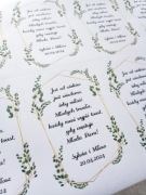 Naklejki na alkohol 2x wódkę bimber wesele ślub 