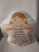 Poduszka Aniołek Komunia Święta/Chrzest Święty 