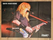 Dave Mustaine - Wielki plakat XXL z 2011 r. - Format 75 x 55 cm - NOWY!