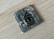 Naszywka - US Army - First Sergeant (E-8) (ACU) 1SG - (Hook & Loop)