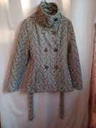 Płaszcz zimowy szary 36/S 