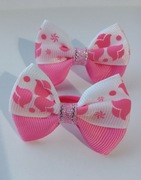 Gumki do włosów z kokardkami 2 sztuki