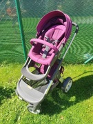 Wózek spacerowy Stokke Crusi purple + dodatki