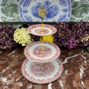 Angielska myśliwska etażerka 3-poziomowa - Country Life - Myott #12