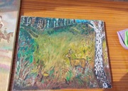 Obraz z lat 90 na płótnie