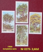 Znaczki flora:0275: drzewa- Republika Ciskei 1984r **