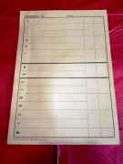 Przekrój, druk " PLAN NUMERU" 1956 r., Kraków