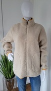 Kurtka damska polarowa teddy baranek beżowa North Peak M/L