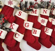 Świąteczne Skarpety Mikołaja Ozdoba Prezent