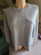 Sweter popielaty rozm XL