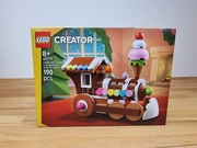 LEGO 40777 Creator Seria okolicznościowa - Ozdoba z piernikowym pociągiem