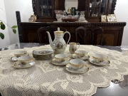 Komplet herbaciany- porcelana Oscar Shlegelmilsh Niemcy