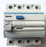 HAGER CDC440J (40A 30mA 4P) nowy
